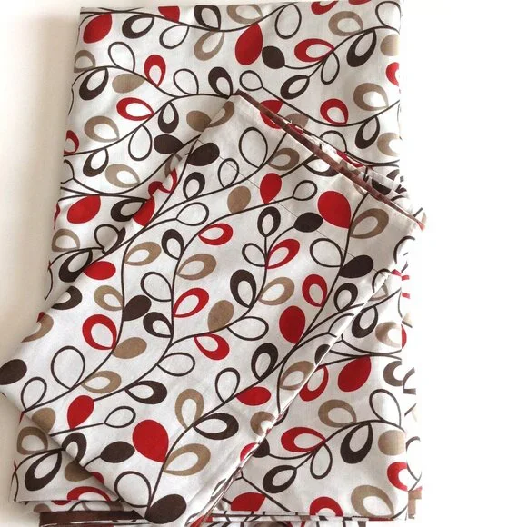 Twin Size Duvet Cover + Matching Pillow Case Cotton Blend Bedding Neutral Earthy - Picture 1 of 8